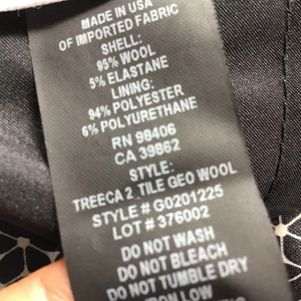 THEORY SLIM CROP DRESS PANTS SIZE 4 - Picture 10 of 10